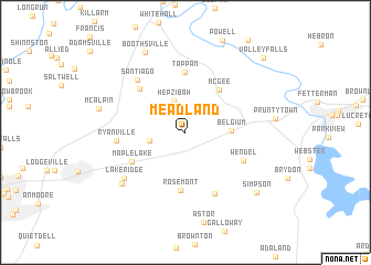 map of Meadland