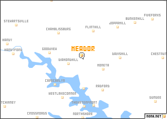 map of Meador