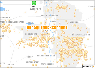 map of Meadowbrook Corners