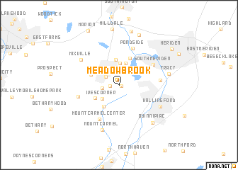 map of Meadowbrook