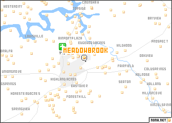 map of Meadowbrook
