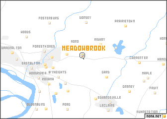 map of Meadowbrook