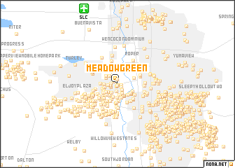 map of Meadow Green