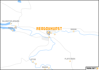 map of Meadowhurst