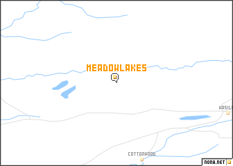 map of Meadow Lakes