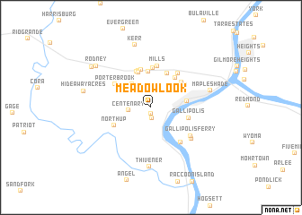 map of Meadow Look