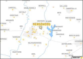 map of Meadowood