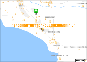 map of Meadows at Mutton Hollow Condominium