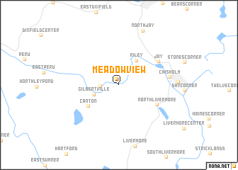 map of Meadowview