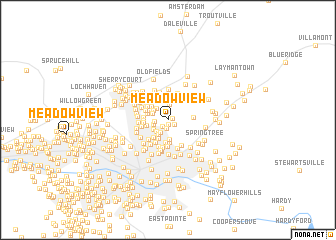 map of Meadowview