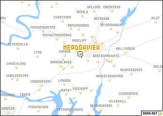 map of Meadowview