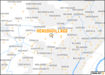 map of Meadow Village