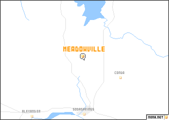 map of Meadowville