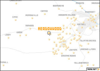 map of Meadow Wood