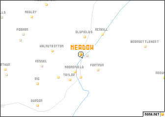 map of Meadow