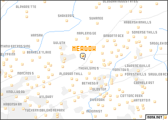 map of Meadow