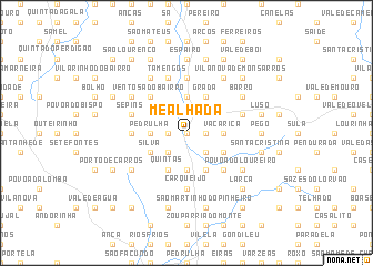 map of Mealhada