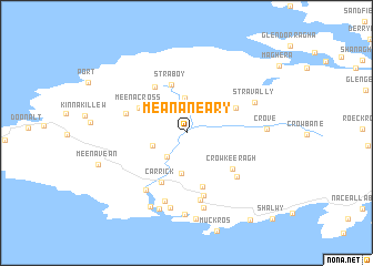 map of Meananeary