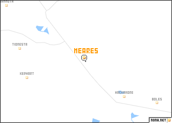 map of Meares