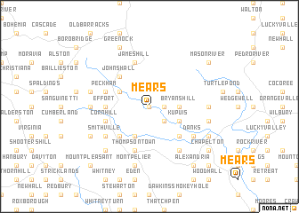 map of Mears