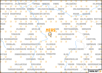 map of Meãs