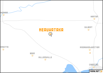 map of Meauwataka
