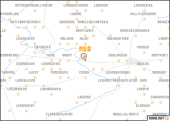 map of Méa