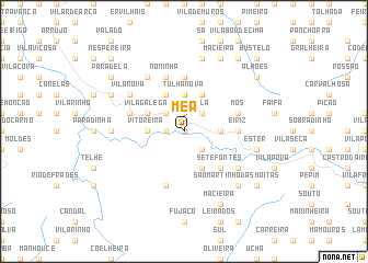 map of Meã