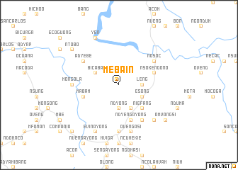 map of Mebaiñ