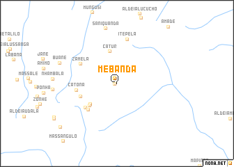 map of Mebanda