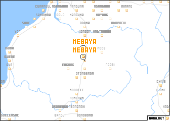 map of Mebaya