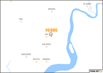 map of Mebbe