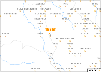 map of Mébem