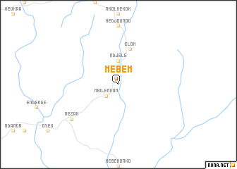 map of Mébem