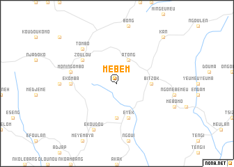 map of Mébem