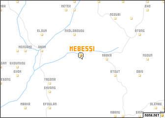 map of Mebessi