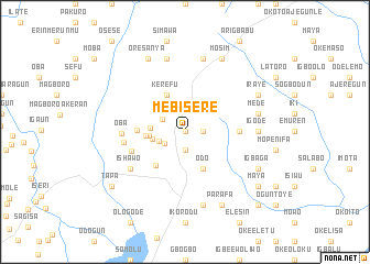 map of Mebisere