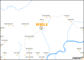 map of Mébolé