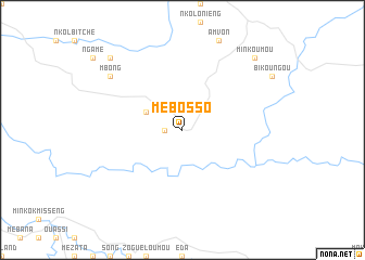 map of Mébosso