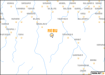 map of Mebu