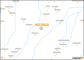 map of Mecabua