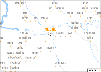 map of Mecac