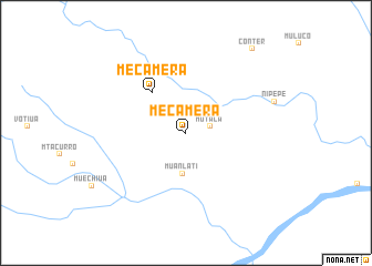 map of Mecamera