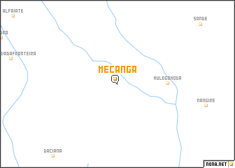 map of Mecanga