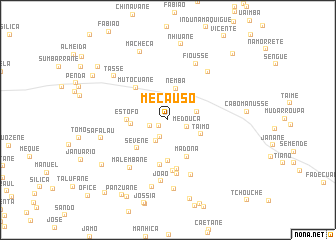 map of Mecauso