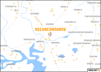 map of Mechachanhane