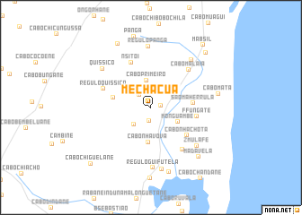 map of Mechacua