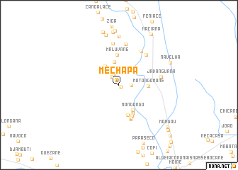 map of Mechapa