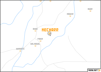 map of Mecharr