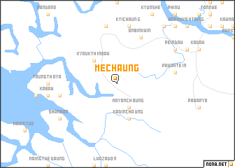 map of Mechaung